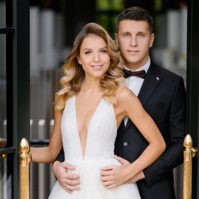 Front View Beautiful Bride 24
